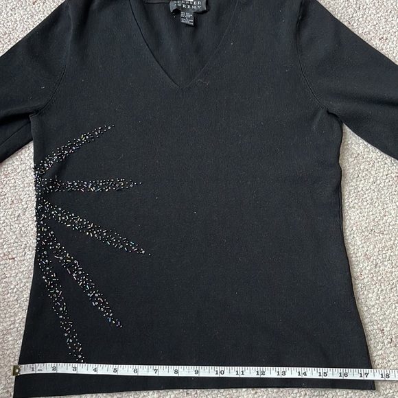 NWT Spencer Jeremy VTG beaded sweater L - Picture 9 of 10